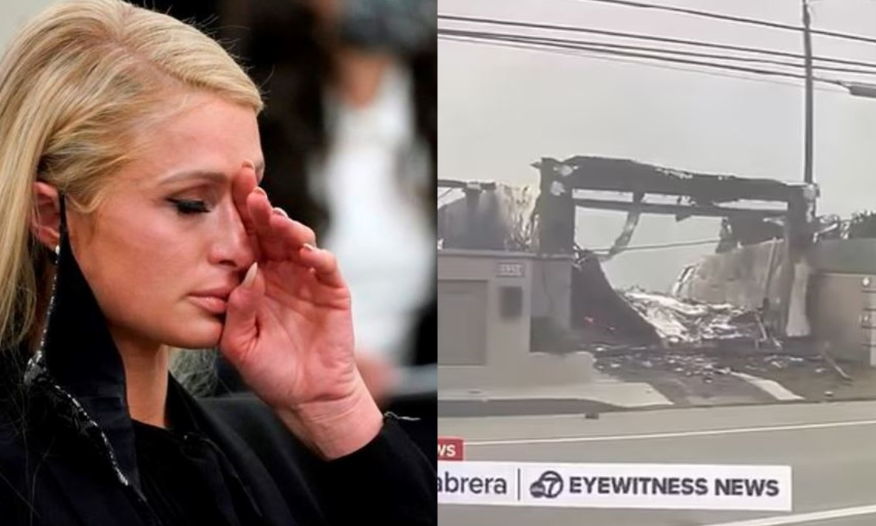 Paris Hilton reveal she watched her waterfront Malibu home n devastating LA wildfires