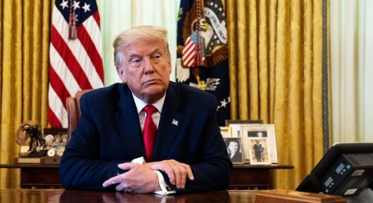 People shocked after learning how many Diet Cokes Trump drinks in a day as he reinstalls button in office