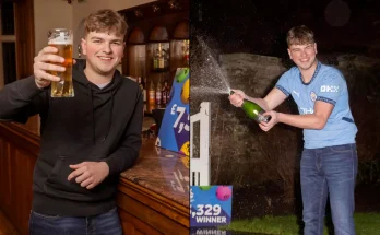 Girlfriend refuses to believe lad, 20, has won £7.5 million on Lottery and goes back to sleep