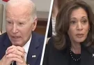 Joe Biden tells Kamala Harris to 'fire away' in awkward moment during LA wildfire briefing