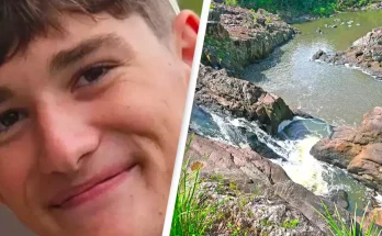 Teens, 17, die in double drowning after boy jumped into waterfall to try and save his friend