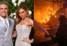 British celebrities who have been forced to evacuate their homes in the LA wildfires