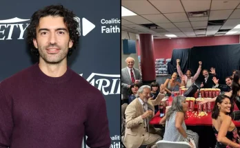 Justin Baldoni shared images of family ‘in basement’ during It Ends With Us premiere following 'Blake Lively's request'