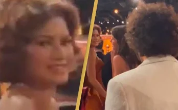 Fans in hysterics after watching Zendaya's reaction to seeing Benny Blanco at Golden Globes