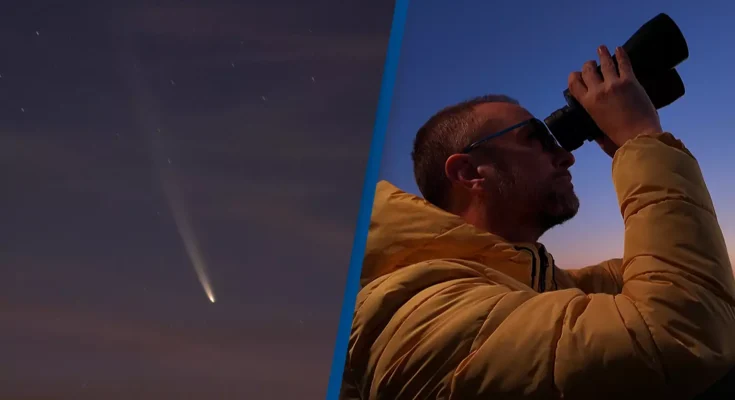 How to watch once-in-a-lifetime comet visible from Earth this month
