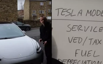 Man reveals total cost of owning his Tesla Model 3 in UK for four years