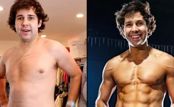 David Dobrik returns to YouTube after three years and stuns fans with extreme body transformation