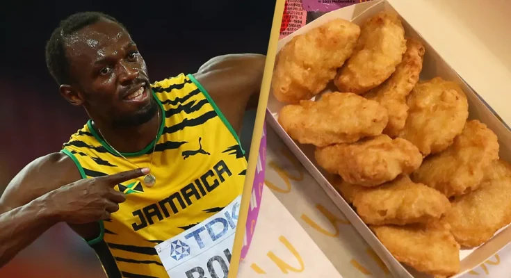 Reason why Usain Bolt had bizarre diet of 100 McDonald’s McNuggets every day during Olympics where he broke 3 world records