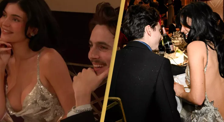 Fans 'obsessed' after watching Timothée Chalamet and Kylie Jenner at the Golden Globes