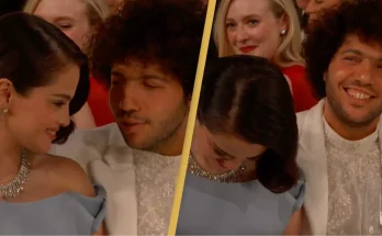 Selena Gomez and Benny Blanco react to brutal roast from host Nikki Glaser at the Golden Globes