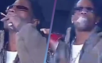 Travis Scott angers fans after appearing to smoke a joint live on Netflix's WWE debut