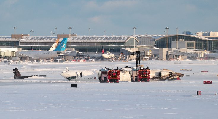 What We Know About the Toronto Plane Crash: Woman Trapped Upside Down Briefly Records Video Inside the Plane