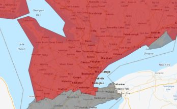 A big snowstorm is set to hit Toronto on Wednesday night. Here is when the snow is expected to fly.