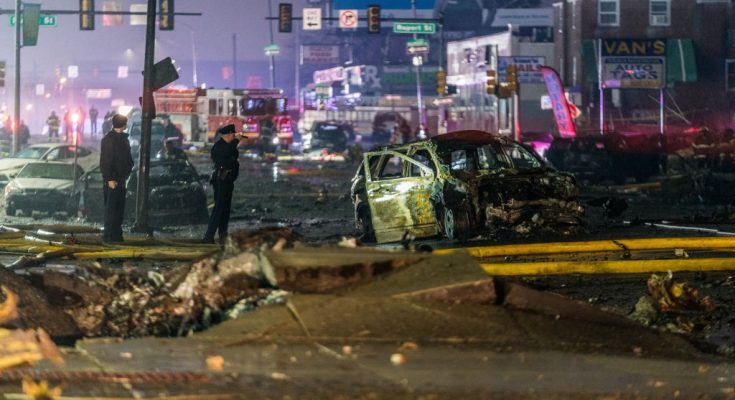 Boy, 10, is hailed a 'superhero' after saving sister from Philadelphia plane crash despite head injury from debris