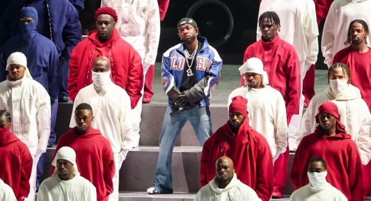 Fans work out the 'hidden meanings' behind Kendrick Lamar's Super Bowl halftime performance