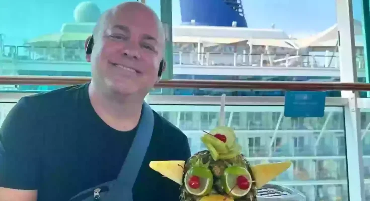 Man lives on cruise ship for 300 days a year because it's cheaper than renting and his bills