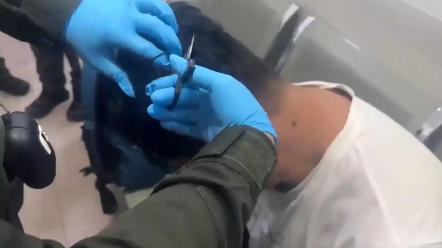 Airport workers left stunned after ‘cutting man’s hair at security’ on his way into Amsterdam