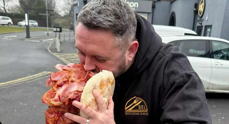 Greggs staff left in disbelief after man orders 'biggest ever bacon sarnie' containing a staggering 7,600 calories