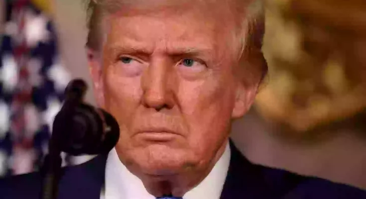Donald Trump shares AI video of his vision of Gaza which includes bizarre statues and bearded belly dancers