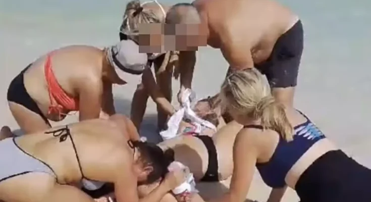 Woman’s hands are bitten off by shark after she 'tried to take a photo of animal'