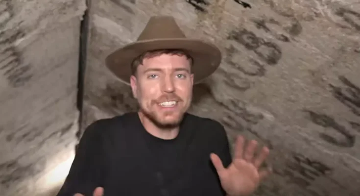 MrBeast gets unrestricted access to Great Pyramids of Giza and people are shocked at what's inside