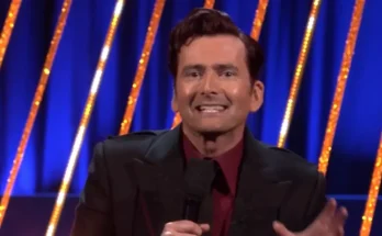 David Tennant receives applause after taking swipe at Donald Trump during BAFTAs speech
