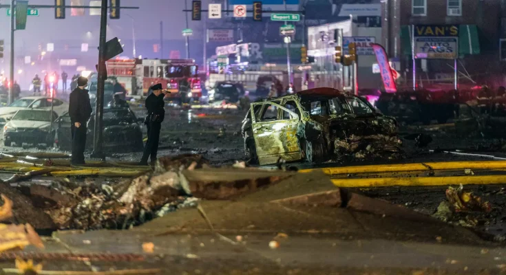Air traffic control audio reveals final moments from tragic Philadelphia plane crash after all six passengers confirmed dead