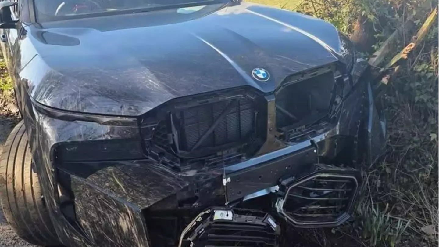 Couple return from holiday to find £157,000 BMW smashed up after leaving it with Manchester Airport parking firm