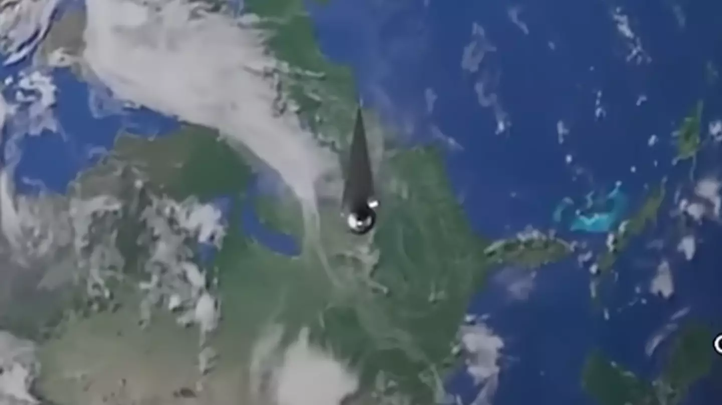 Terrifying simulation shows what would happen if a needle traveling the speed of light hit earth