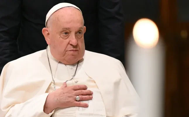 Pope Francis speaks for first time since hospital admission to thank well-wishers