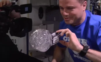 NASA astronauts recorded what happened after dropping a GoPro in outer space