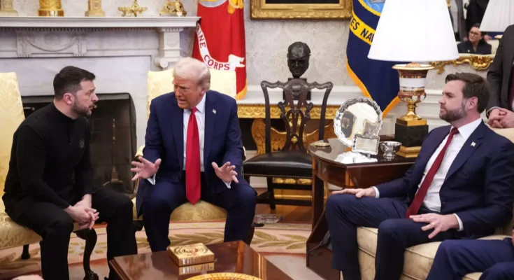 Donald Trump issues statement after telling President Zelenskyy he's 'gambling with WW3' in White House argument