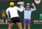 Tennis star called out after smashing ball at ball kid during heated game