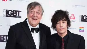 Stephen Fry’s husband Elliott Spencer addressed age gap as presenter explained why they haven’t been seen together in years