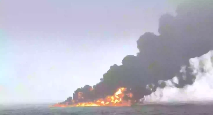 Prime Minister Keir Starmer issues statement on exploded oil tanker as US confirms it was carrying their jet fuel