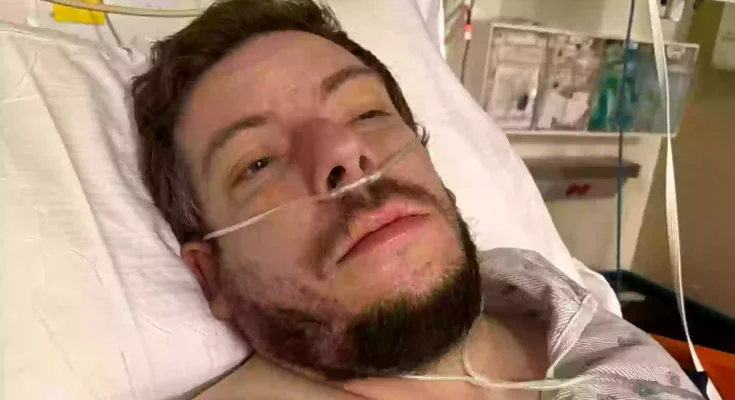 Man suffers major stroke and 'nearly dies' after a sneeze shockingly ruptured a neck artery