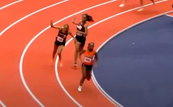 Athlete explains why she hit opponent over head with baton that left them being treated for ‘skull fracture’