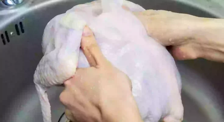 Doctor explains why you should 'never' wash your chicken before cooking it