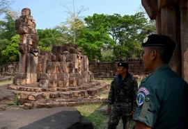 At least 5 people have died and dozens were injured in civilian areas in Thailand.