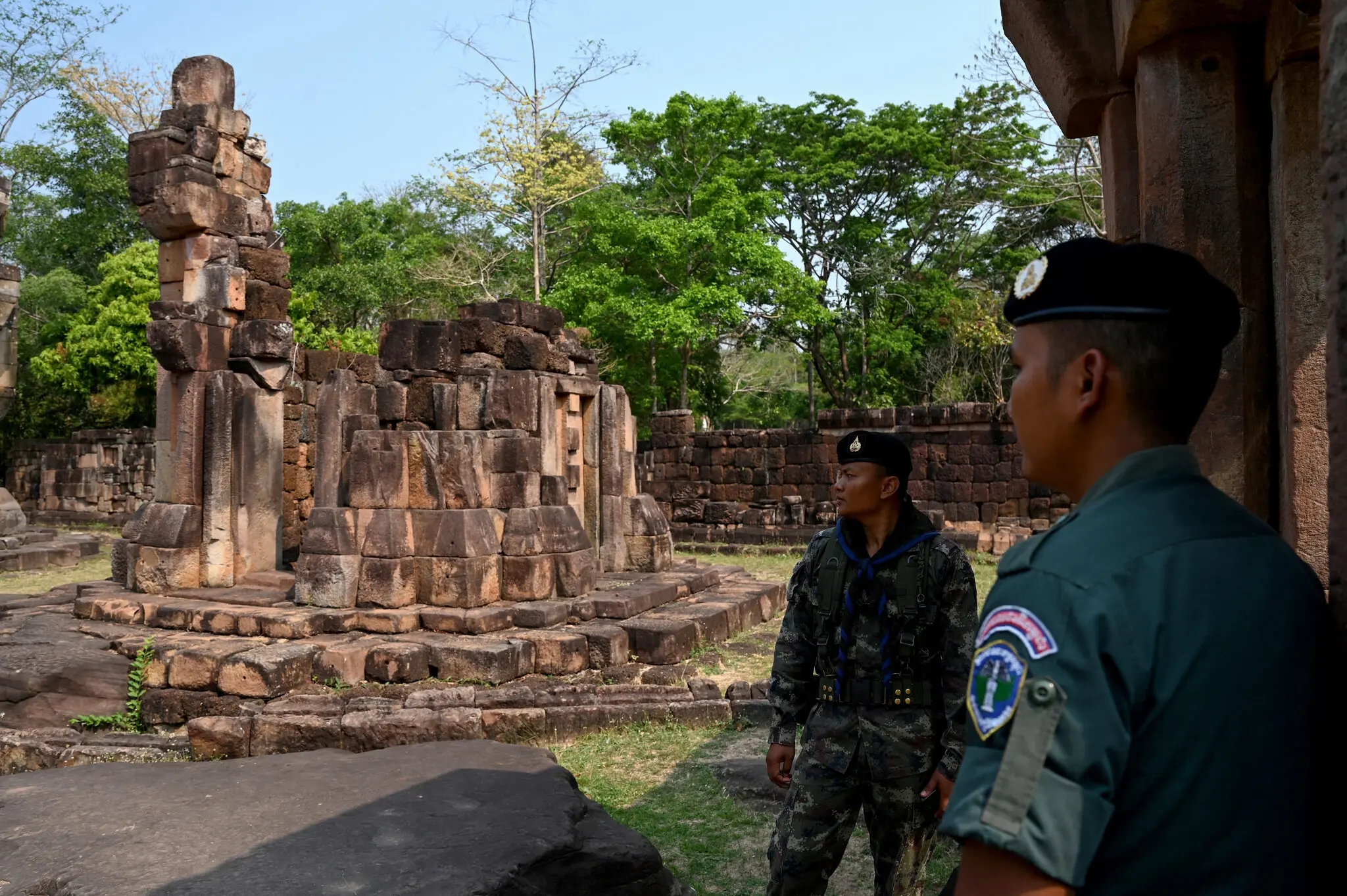 Few international tourists visit the area where Thai and Cambodian forces clashed