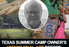 Camp Mystic director Dick Eastland, a father of four, was at the girls\' camp along the Guadalupe River