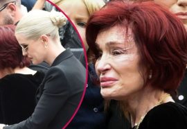 Sharon Osbourne’s grief laid bare in emotional footage from Ozzy’s funeral procession