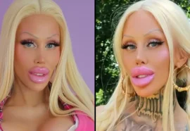 The woman revealed what she looked like before her $336k plastic surgery transformation