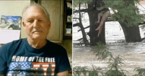 Texas family helps rescue woman clinging to tree after being swept 20 miles downriver by floodwaters