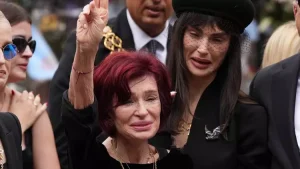 Ozzy Osbourne’s rarely seen daughter sighted with mother Sharon in their first public appearance since his death