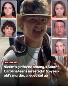 Victim’s girlfriend among 9 South Carolina teens arrested in 16-year-old’s murder, alleged set up
