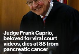 Judge Frank Caprio, beloved for viral court videos, dies at 88 from pancreatic cancer