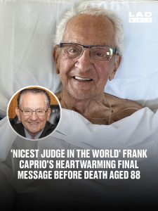 ‘Nicest judge in the world’ Frank Caprio’s heartwarming final message before death aged 88