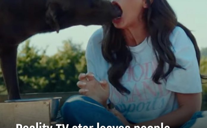 Reality TV star leaves people in shock after seeing her ‘disgusting’ act with dog