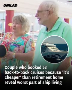 Couple who booked 53 back-to-back cruises because ‘it’s cheaper’ than retirement home reveal worst part of ship living